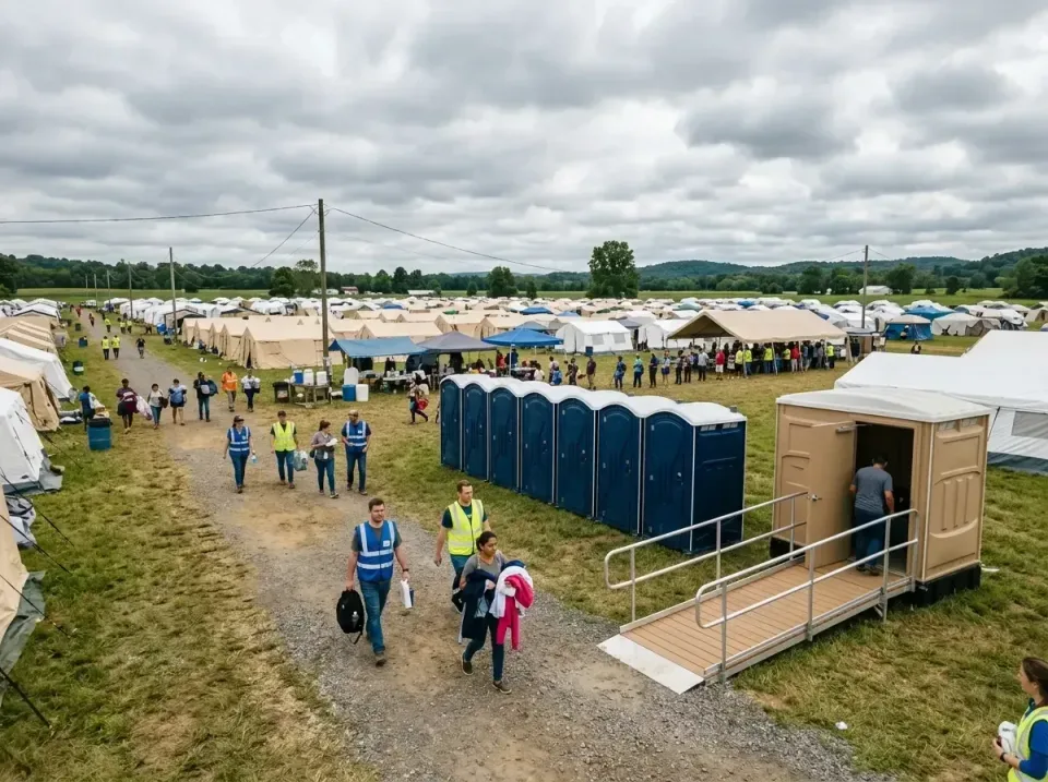 disaster-relief-camp-restrooms-010 — frequently asked questions, Dumpster & Portable Bathrooms Rental in Mililani Mauka, HI